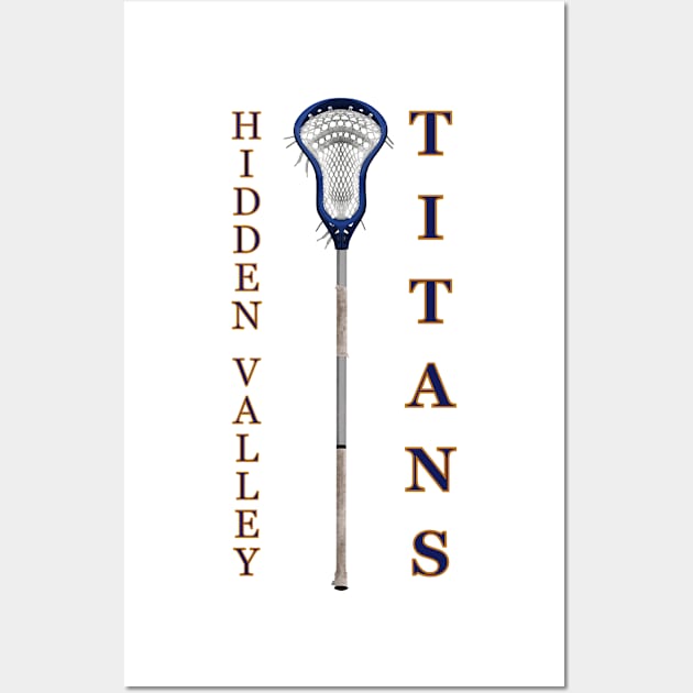 Titans Lax Wall Art by 752 Designs